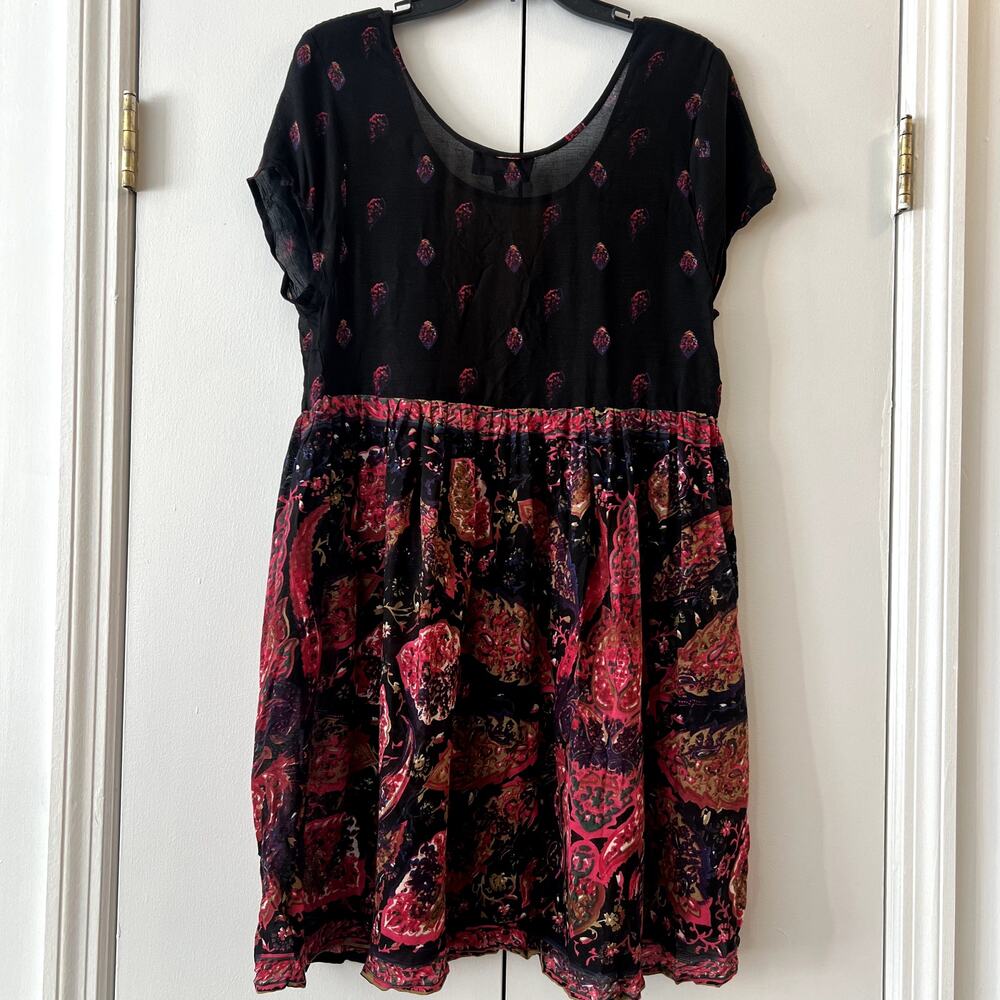 Minkpink X Urban outfitters skater mini dress 100% viscose Size S - Picture 4 of 6
